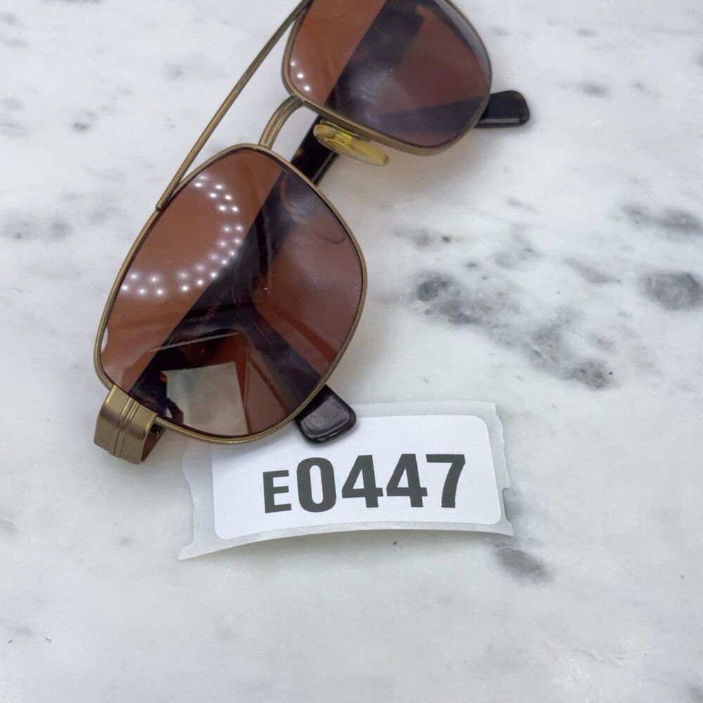 Sergio Tacchini ST 1060-S T8060-S-P Large Bronze Gold Sunglasses Frames Only 140 - Picture 10 of 10